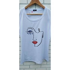 T-shirt Baby Look Woman Line - comprar online