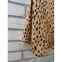 Saia Slim Animal Print - Moda Feminina Zanttori