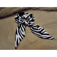 Scrunchie Animal Print Zebra - loja online