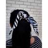 Scrunchie Animal Print Zebra