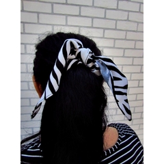 Scrunchie Animal Print Zebra