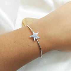 Bracelete estrela prata 925 na internet