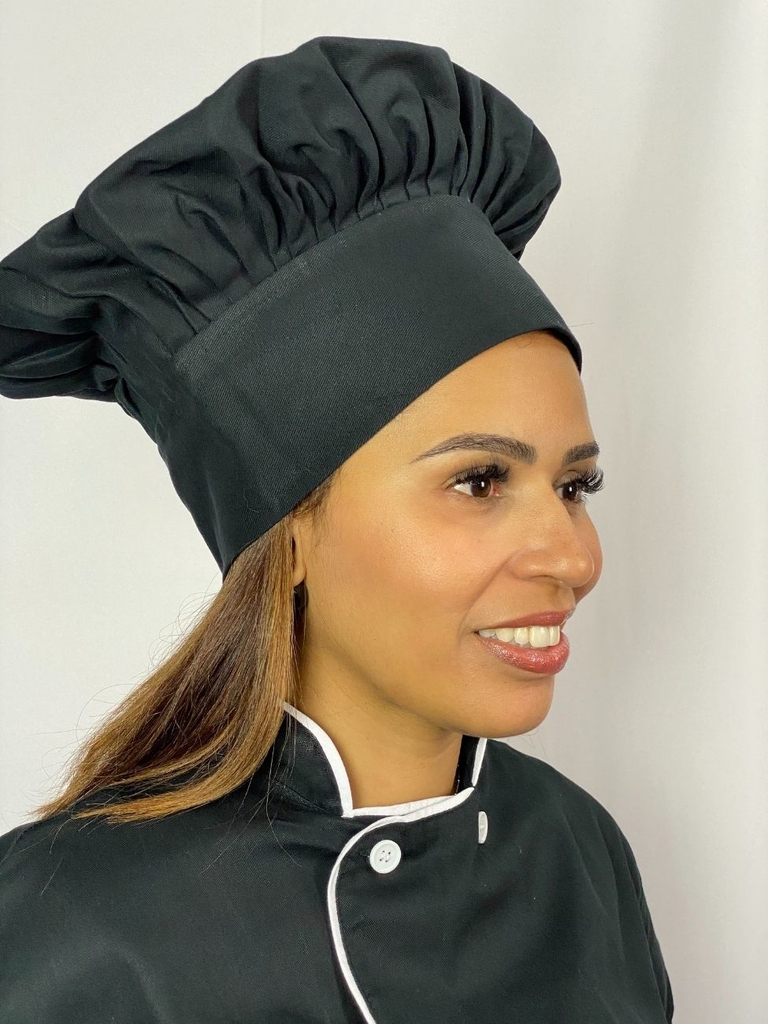 Chapéu Chef Rosa, Gastronomia Cozinha Mestre Cuca Feminino