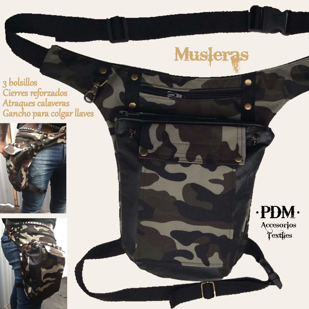 Bolso fashion muslera hombre