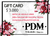 Gift Card / Tarjeta de regalo - PDM delantales unicos