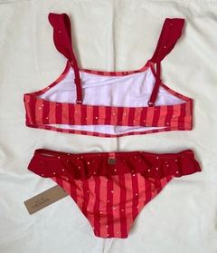 Bikini con volados (XS) - comprar online