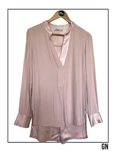 Blusa escote en V sin botones