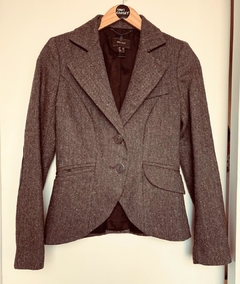 Blazer de lana corte al cuerpo - comprar online