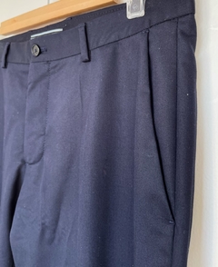 Traje azul marino de viscosa y elastano (saco T46/ pantalón T40) en internet