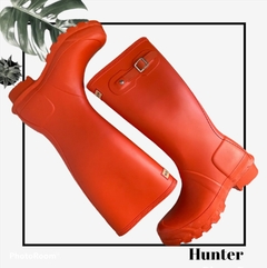 Botas de lluvia Hunter, nuevas, con caja y bolsa (ARG35 / EUR36)