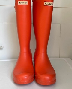 Botas de lluvia Hunter, nuevas, con caja y bolsa (ARG35 / EUR36) en internet