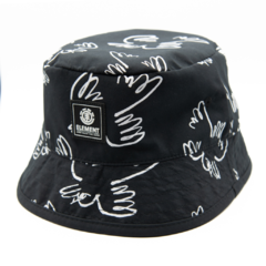 Bucket Element Sky Preto Dupla Face - comprar online