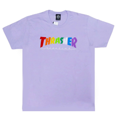 Camiseta Thrasher Rainbow Mag Lilás