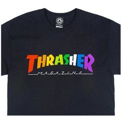 Camiseta Thrasher Rainbow Mag Black - comprar online