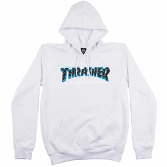 Moletom Thrasher Capuz Fech Black Ice - comprar online