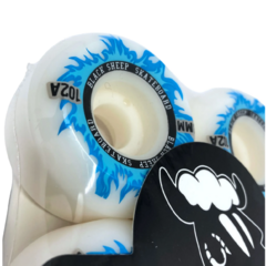 Roda Black Sheep 53mm 102A Blue Fire White - comprar online