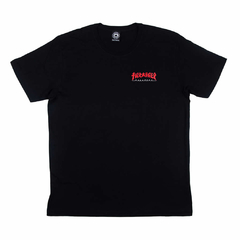 Camiseta Thrasher Embroid Red Godzilla Black - comprar online