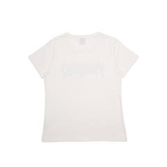 Camiseta Feminina Thrasher Screaming Hand Logo Collab Santa Cruz x Thrasher Off White - comprar online