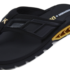 Chinelo Kenner Rakka Full Force L7 Preto/Dourado DYN-02 - Sandália na internet