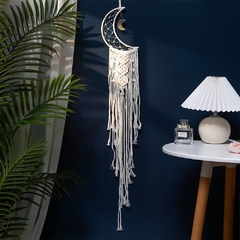 Decoração Em Macramê Ornamento Moon - loja online