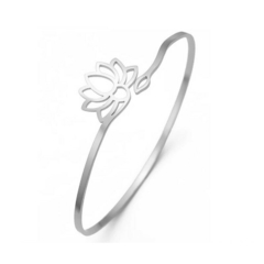 Bracelete Flor de Lótus - Sirena Acessórios