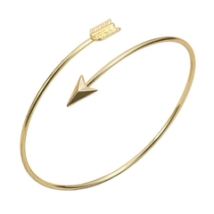 bracelete flecha dourado