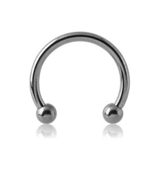 Piercing Ferradura Prata - comprar online