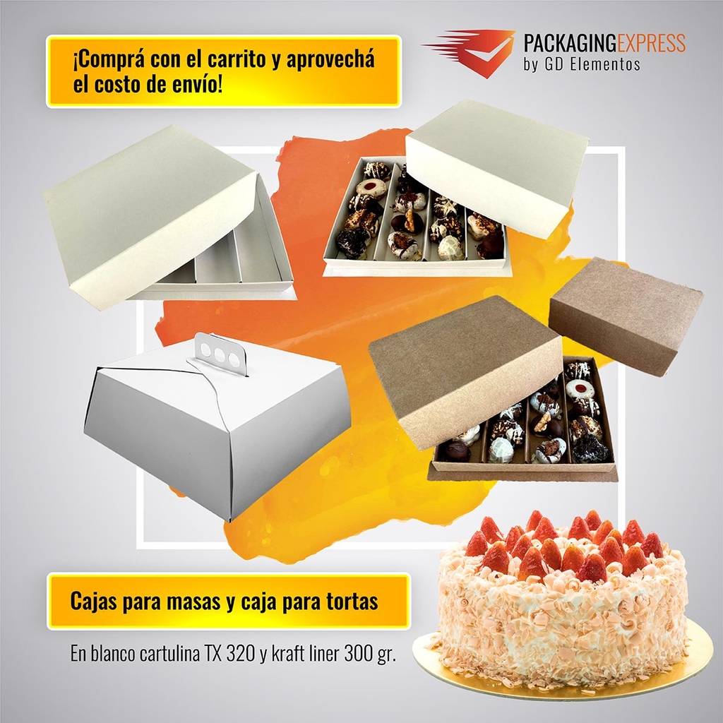 Cajas para cookies Galletitas Masas