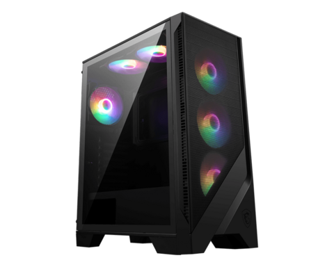 GABINETE MSI MAG FORGE 120A Airflow TG Mid-Tower Fan Auto-RGB x6 Cooler