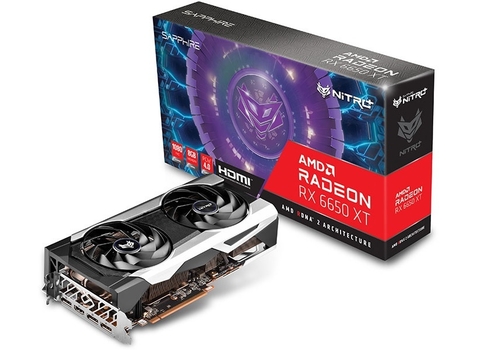 PLACA DE VIDEO SAPPHIRE RADEON RX 6650 XT NITRO+ GAMING OC 8GB GDDR6