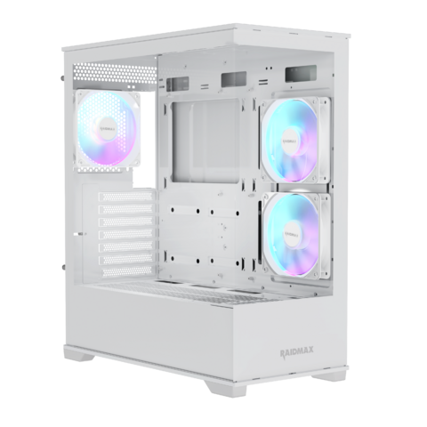 GABINETE RAIDMAX INFINITA i801 FISHTANK ARGB TG WHITE