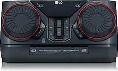 Minicomponente LG XBOOM CK43 negro con bluetooth 300W de potencia - - comprar online