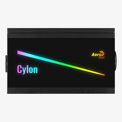 Fuente Aerocool Cylon 600W RGB 80 Plus Bronce - CUMBRE MEGACOMPU