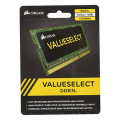 Memoria Ram CORSAIR VALUE SELECT DDR3 4GB 1333MHZ SODIMM en internet