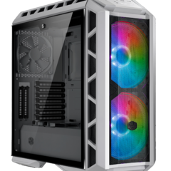 GABINETE COOLER MASTER MASTERCASE H500P MESH WHITE ARGB