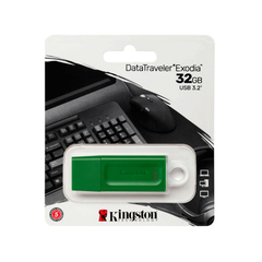 Pendrive Kingston DataTraveler Exodia 32 GB USB 3.2 Rojo/Azul/Verde
