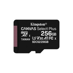 Tarjeta De Memoria Kingston 256GB microSD Canvas Select Plus en internet