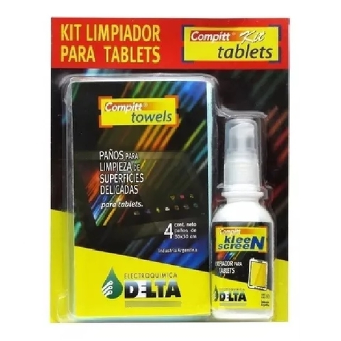 KIT DE LIMPIEZA DELTA 60CC PARA TABLETS Y CELULARES