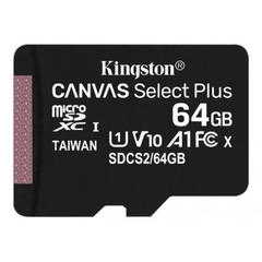 Tarjeta De Memoria Kingston 64GB microSD Canvas Select Plus en internet