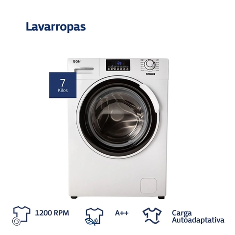 LAVARROPAS BGH 7KG CARGA FRONTAL BWFA07W21AR