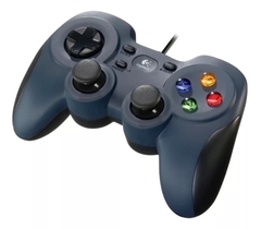 JOYSTICK LOGITECH GAMEPAD F310 USB 1.8M NEGRO Y AZUL - CUMBRE MEGACOMPU