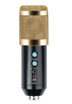 MICROFONO CONDENSADOR PROFESIONAL SEISA BM-858BP ESTUDIO PODCAST STREAMING - CUMBRE MEGACOMPU
