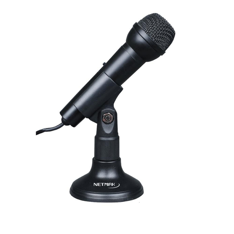 Microfono Streaming Gamer Noga Mic-2040 Flexible Soporte 3.5
