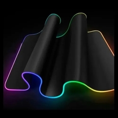 MOUSEPAD GAMER NOGA HORIZON S RGB LED USB 300X250X3MM en internet