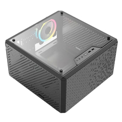 GABINETE COOLER MASTER MASTERBOX Q300L RAINBOW BLACK FILTROS MAGNETICOS - CUMBRE MEGACOMPU