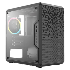 GABINETE COOLER MASTER MASTERBOX Q300L RAINBOW BLACK FILTROS MAGNETICOS - tienda online