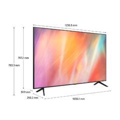 SMART TV SAMSUNG 55" UHD 4K (UN55AU7000GCZB) - comprar online