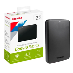 DISCO EXTERNO HDD 2TB TOSHIBA CANVIO BASICS USB 3.0
