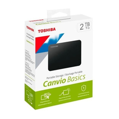 Imagen de DISCO EXTERNO HDD 2TB TOSHIBA CANVIO BASICS USB 3.0