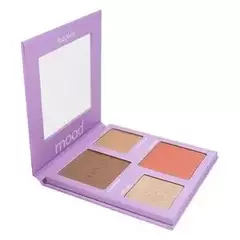 Paleta Blush Contorno E Iluminador